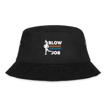 Wind instrument Saxophone Baritone Euphonium Tuba - Bucket Hat - black - Front - Lela (165cm)