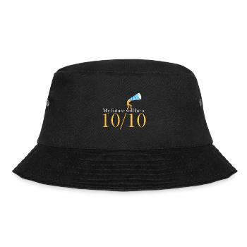 Meine Zukunft wird eine 10/10 sein - Bucket Hat - Schwarz - Vorne - Lela (165cm)