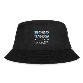 Robotics Squad Mechanic Engineering Roboter - Bucket Hat - Schwarz - Vorne - Lela (165cm)
