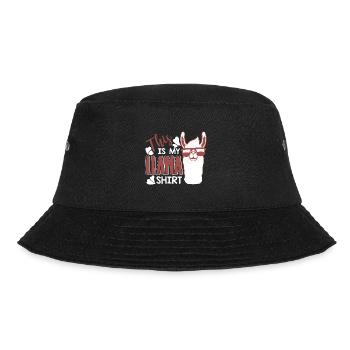 Llama This Is My Llamas - Bucket Hat - black - Front - Lela (165cm)