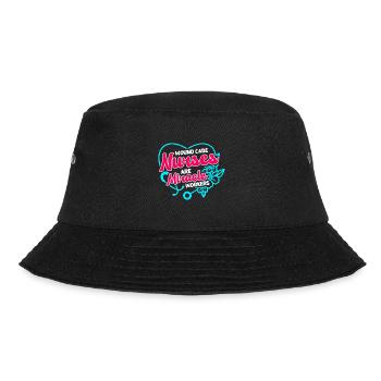 Wound Care Nurses are miracle workers - Bucket Hat - black - Front - Lela (165cm)