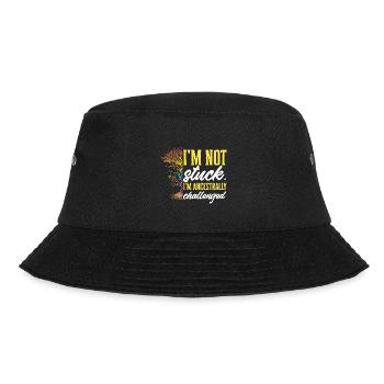 Genealogie Ahnenforschung Ahnenforscher - Bucket Hat - Schwarz - Vorne - Lela (165cm)