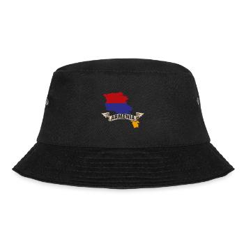 Armenische Flagge Armenien - Bucket Hat - Schwarz - Vorne - Lela (165cm)
