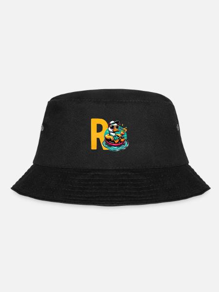 Rentner Geschenk Rente Spruch Ruhestand - Bucket Hat - Schwarz