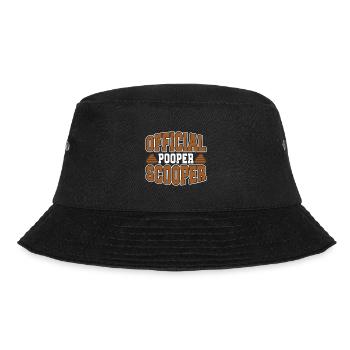 Official Pooper Scooper 38 - Bucket Hat - Schwarz - Vorne - Lela (165cm)