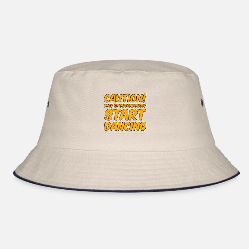 Caution! May Spontaneously Start Dancing Bucket Hat