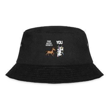 Master's Degree Studium Master Abschluss - Bucket Hat - Schwarz - Vorne - Lela (165cm)