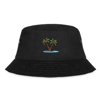 Palm Island Holidays - Bucket Hat - black - Front - Lela (165cm)