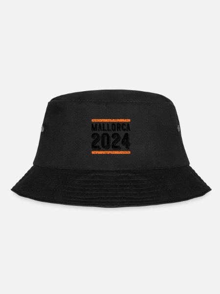 Mallorca 2024 Vintage - Bucket Hat - Schwarz