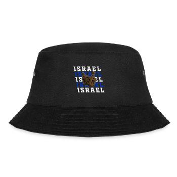 Dreidel Tradition Spiel Isreal Chanukka Juden - Bucket Hat - Schwarz - Vorne - Lela (165cm)