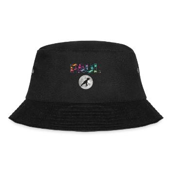 PAUL - Beautiful boy name with dinosaur - Bucket Hat - black - Front - Lela (165cm)
