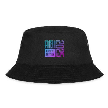 Abi 2025 - Limited Edition - Abitur - Spruch - Bucket Hat - Schwarz - Vorne - Lela (165cm)