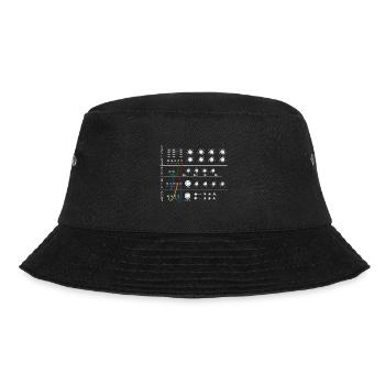 Modular Synthesizer Analog Music Producer - Bucket Hat - black - Front - Lela (165cm)