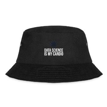 Datenwissenschaftler Data Science Wissenschaft - Bucket Hat - Schwarz - Vorne - Lela (165cm)