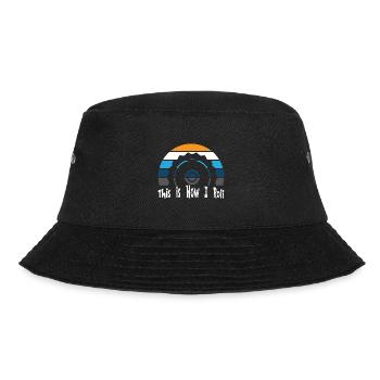 Zimmermann Schreiner Tischler Handwerk Geselle - Bucket Hat - Schwarz - Vorne - Lela (165cm)