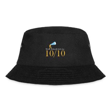 Meine Zukunft wird eine 10/10 - Bucket Hat - Schwarz - Vorne - Lela (165cm)