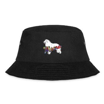 Great Pyrenees Great Pyrenees Mama - Bucket Hat - black - Front - Lela (165cm)