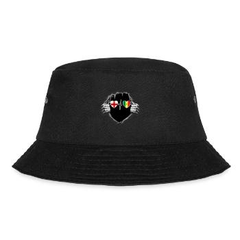 England und Senegal Senegalesische Fahne Flaggen - Bucket Hat - Schwarz - Vorne - Lela (165cm)