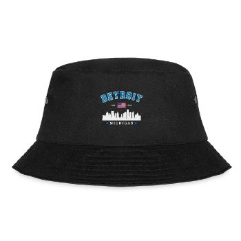 Detroit Michigan Est 1701 - Bucket Hat - black - Front - Lela (165cm)