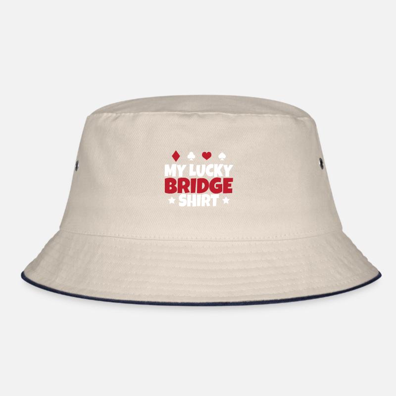 Bridge Kartenspiel Geschenk Bucket Hat
