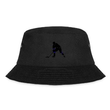 Ice Hockey Spieler Symbol - Bucket Hat - Schwarz - Vorne - Lela (165cm)