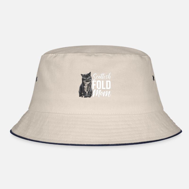 Katze Scottish Fold Geschenk Bucket Hat