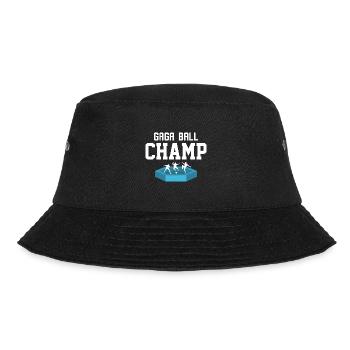 Gaga Ball Champ Gewinnt Jedes Spiel - Bucket Hat - Schwarz - Vorne - Lela (165cm)
