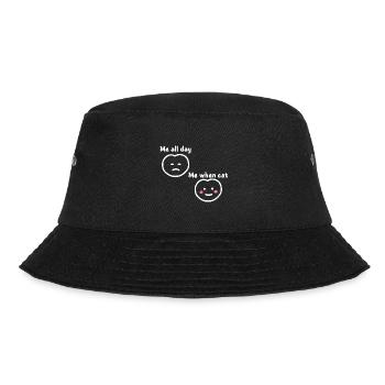 Me When Cat Cats Lover - Bucket Hat - black - Front - Lela (165cm)