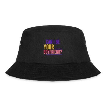 Can I Be Your Boyfriend 2 - Bucket Hat - Schwarz - Vorne - Lela (165cm)