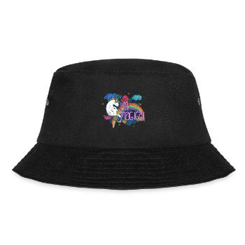 I am Magical Unicorn In Rainbow - Bucket Hat - black - Front - Lela (165cm)