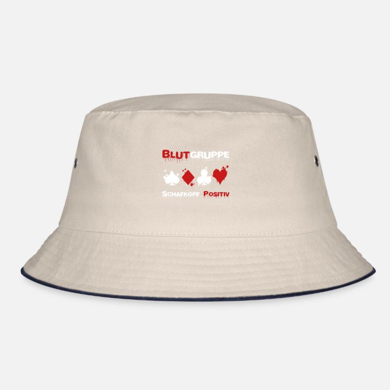 Schafkopf Kartenspiel Bayern Geschenk Bucket Hat