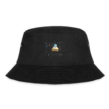 Astronaut Sandwich Liebe Astronomie Sandwich - Bucket Hat - Schwarz - Vorne - Lela (165cm)
