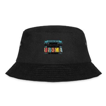 Uroma Familie Urgroßmutter Geschenk - Bucket Hat - Schwarz - Vorne - Lela (165cm)