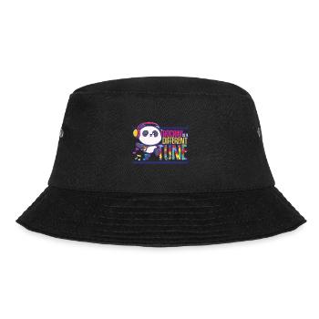 Rocken nach einer anderen Melodie Musikliebhaber L - Bucket Hat - Schwarz - Vorne - Lela (165cm)