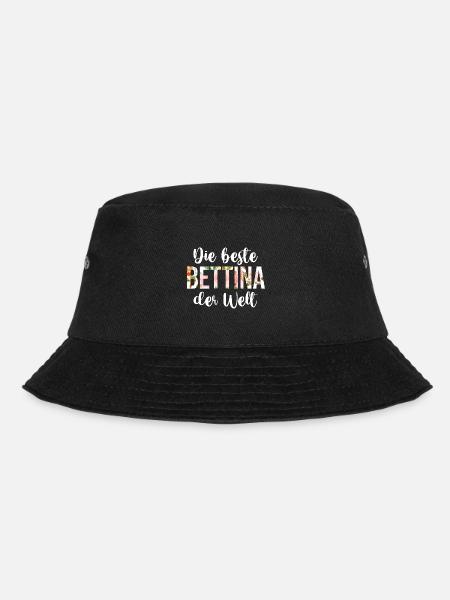 Bettina - Bucket Hat - Schwarz