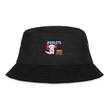 Conception de jeu de mots Axe Axolotl pour les amateurs d’axolotl - Bob - noir - Devant - Lela (165cm)