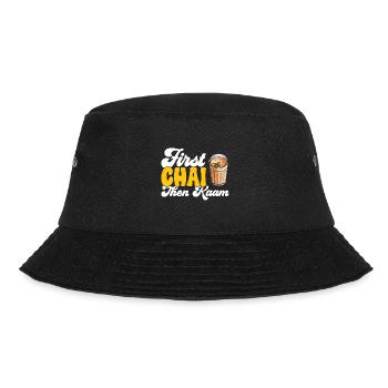 Chai Tee Masala Chai - Bucket Hat - Schwarz - Vorne - Lela (165cm)
