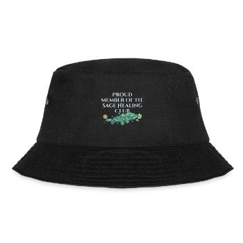 Proud Member Of The Sage Healing Club Smudge - Bucket Hat - black - Front - Lela (165cm)