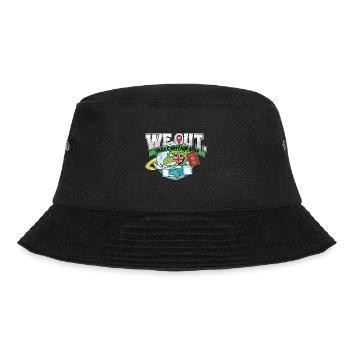 We Out Trip To Great Britain Travel Matching - Bucket Hat - Schwarz - Vorne - Lela (165cm)