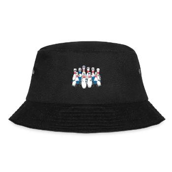 Bowler Sport Hobby Bowling Pin - Bucket Hat - black - Front - Lela (165cm)
