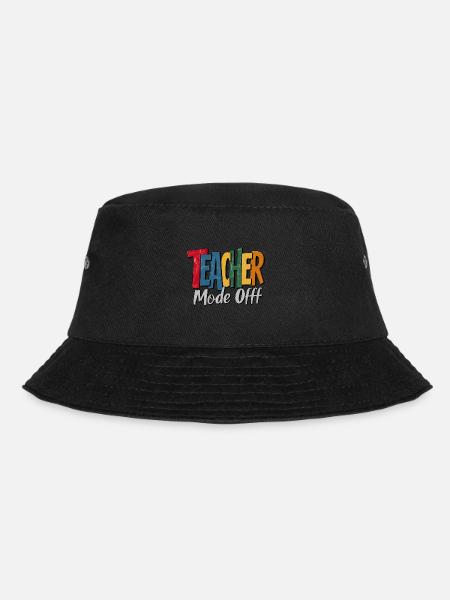 Lustiger Lehrer Mode Off im Ruhestand - Bucket Hat - Schwarz