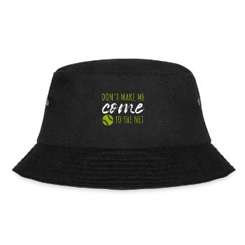 Zwingen Sie mich nicht, ins Netz zu gehen - Bucket Hat - Schwarz - Vorne - Lela (165cm)