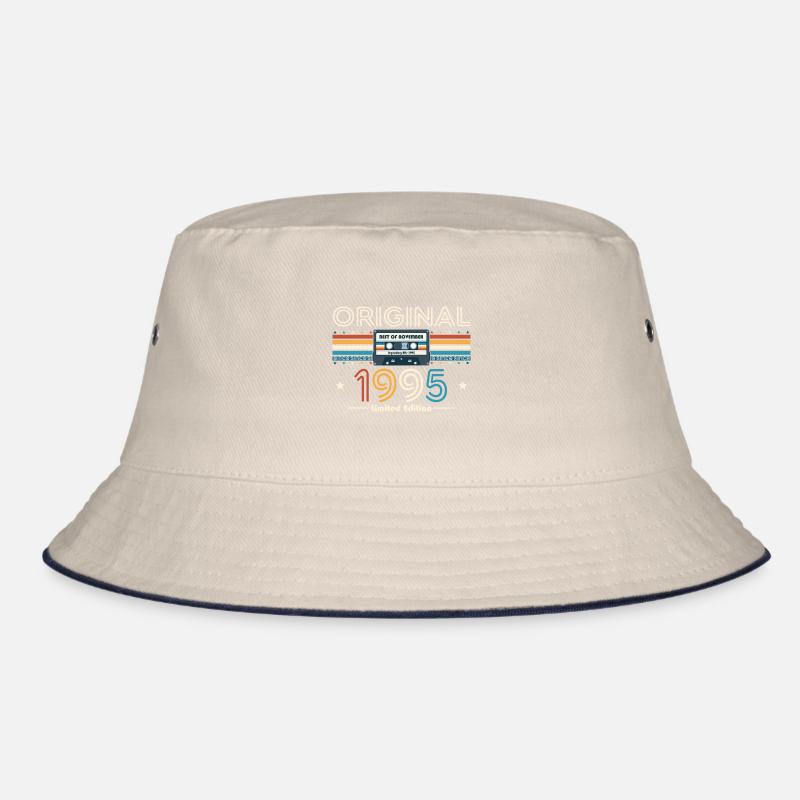30th Birthday Vintage November 1995 Cassette 95 Bucket Hat