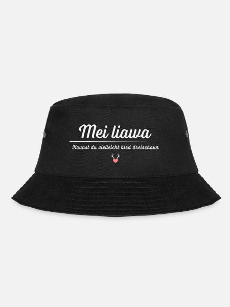 Mei liawa - Bucket Hat - Schwarz