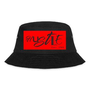 Hustle - Bucket Hat - Schwarz - Vorne - Lela (165cm)
