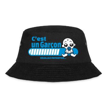 annonce grossesse - c'est un garçon - Bob - noir - Devant - Lela (165cm)