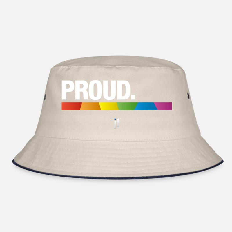 PROUD Regenbogen Bucket Hat