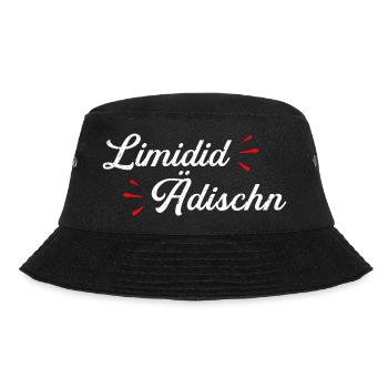 Limidid Ädischn lustiges Geschenk - Bucket Hat - Schwarz - Vorne - Lela (165cm)