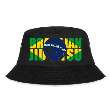 Drapeau brésilien de Jiu-Jitsu 3 BJJ - Bob - noir - Devant - Lela (165cm)