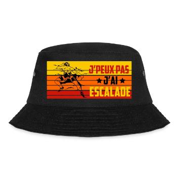 J'peux pas j'ai escalade vintage - Bob - noir - Devant - Lela (165cm)